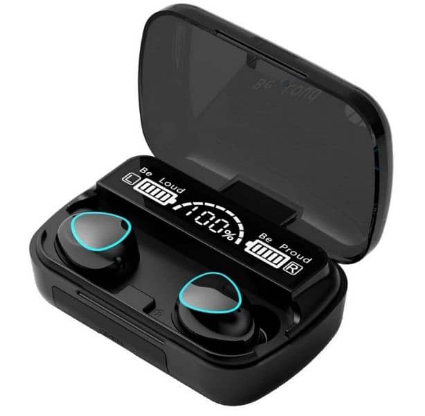 wireless earbuds with digital display 0