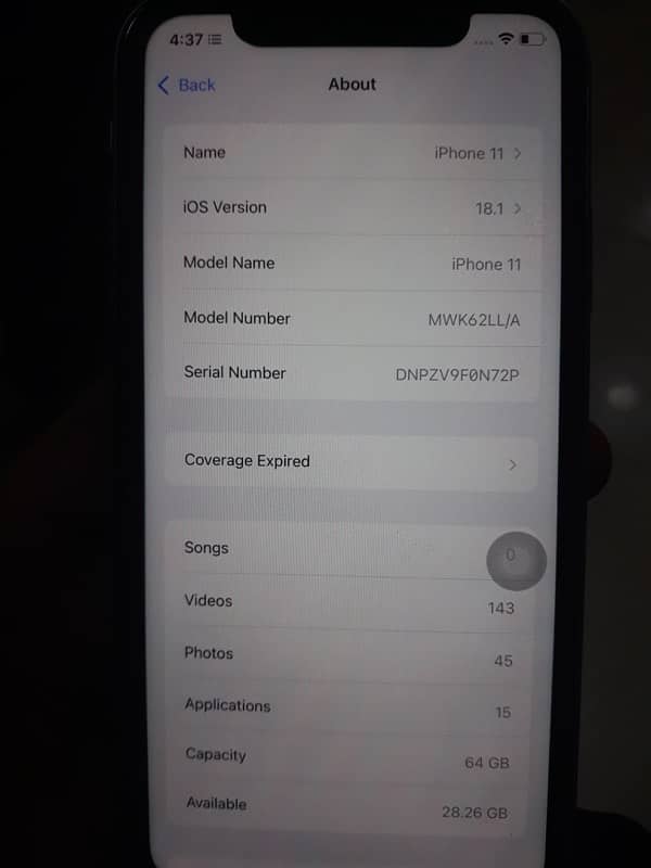 IPHONE 11 NON PTA 5