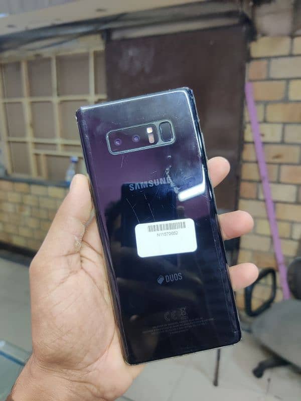 Samsung Galaxy Note 8 dual sim approved 03082970317 2