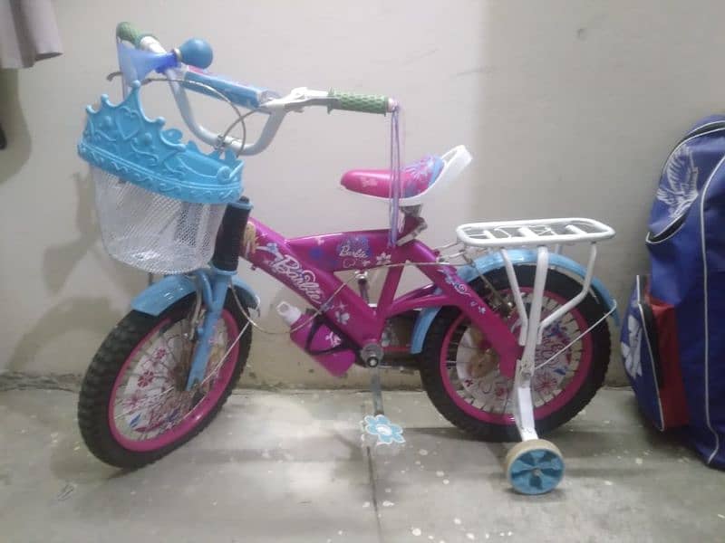 2 days used kids bicycle 1