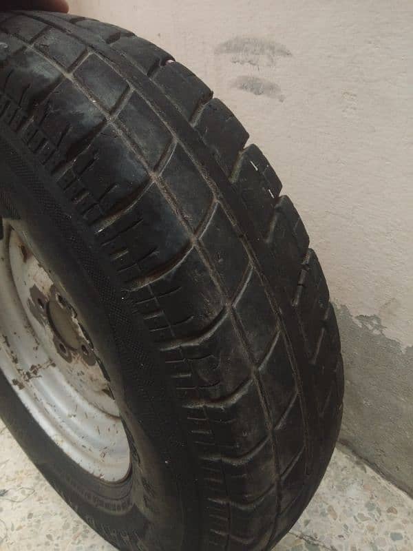 loader tyre with rim Panther tyres riksha tire 2