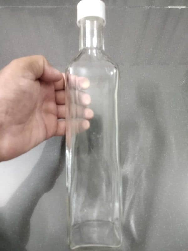 Glass Bottles different sizes 3