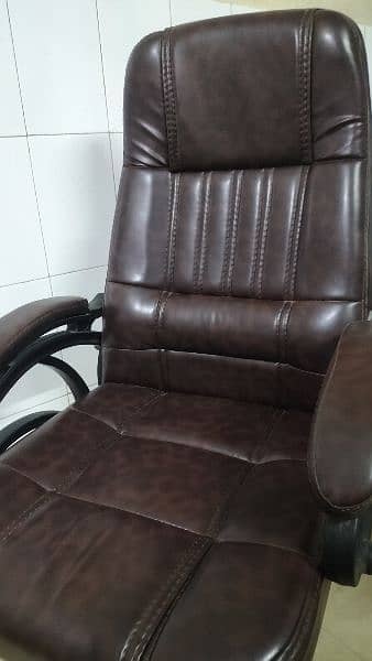 Office / Boss Chair Custom Made with Iron imported Base 2