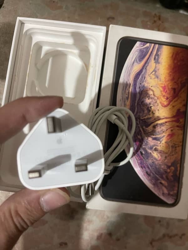 Iphone xs max ka 100% Original Box Pulled Charger hy 2