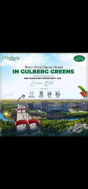 Gulberg green Islamabad plots available for sale 1