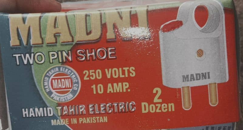 Two pin shoe. 220V/(10 amp) 3