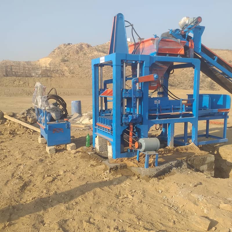 Tuff tile Making Machinery, Block making plant, pavers making machine 7