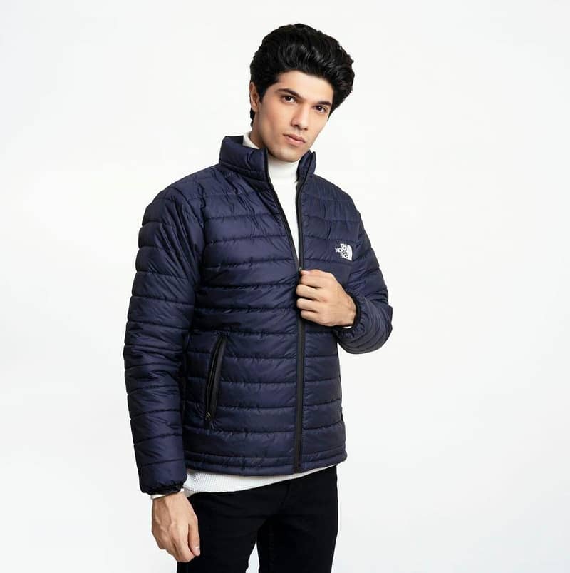 Puffer Plain Jackets/ Men's Jackets/ 1Psc Stitched Jacket 0