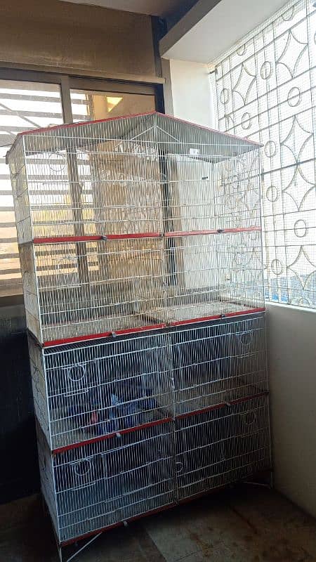 8 portion cage (2 months used only) 1