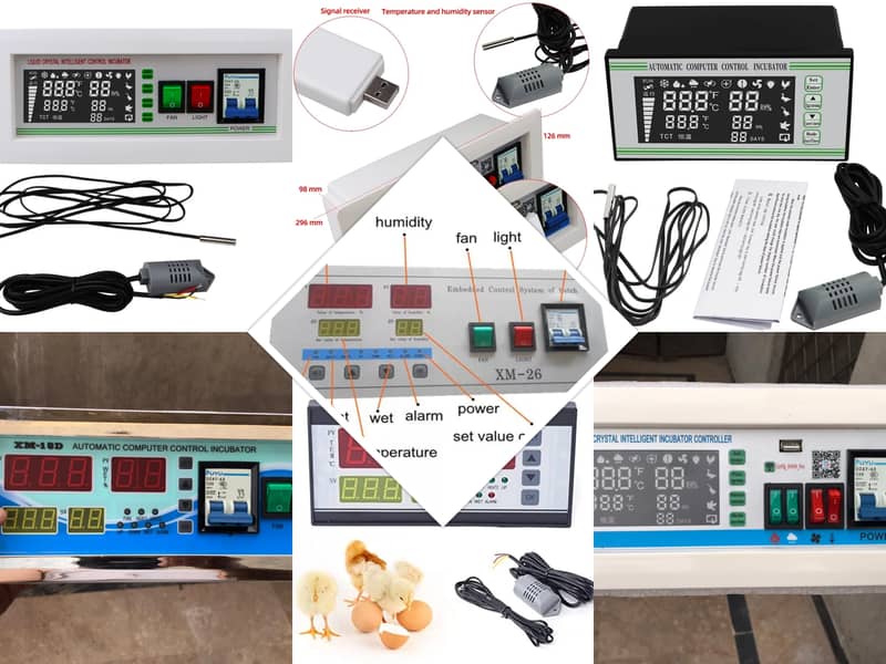 HHD / Intelignt / Yewan / incubator / Egg Hathing & controllers /Parts 10