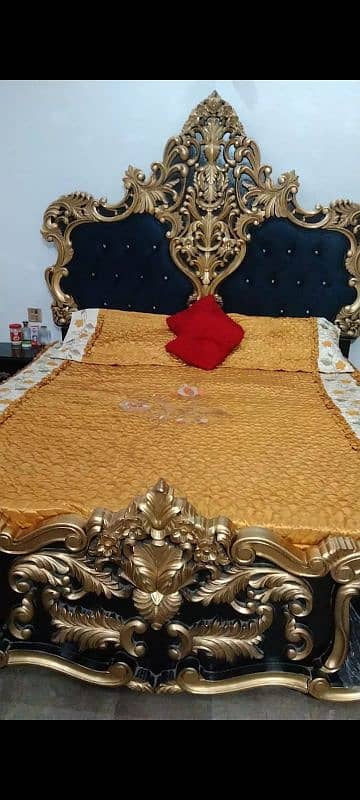 Chinyoti wooden bed 2