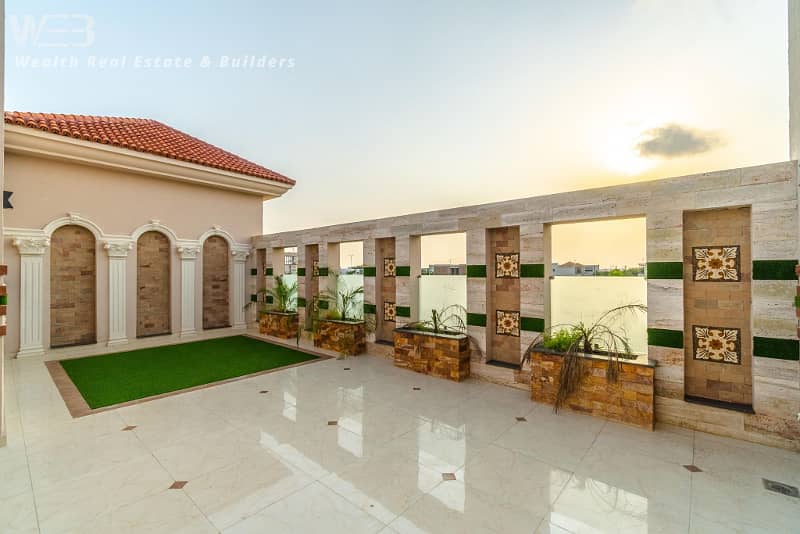 1 Kanal Spanish Bungalow Back SIde of Park in DHA Phase 7 For Sale 29