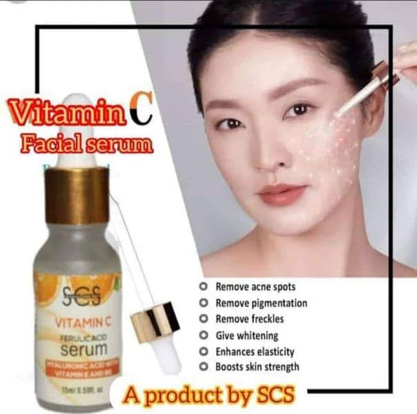 VITAMIN C FACEWASH VITAMIN C SKIN MASK VITAMIN C  Serum 6