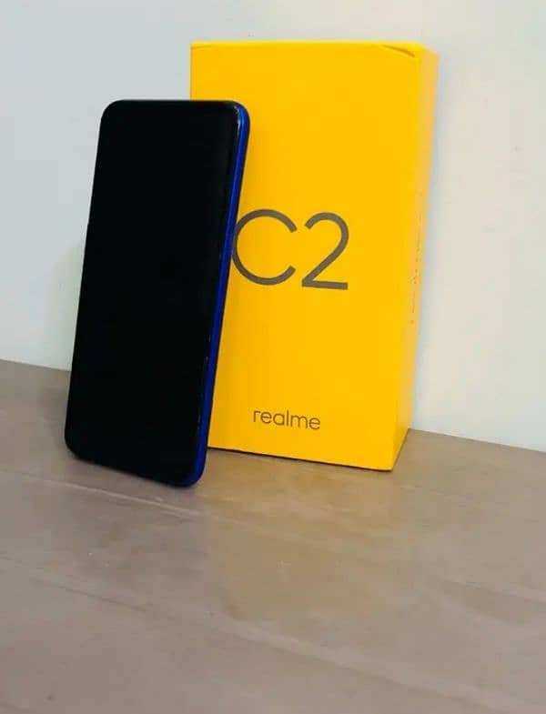 Real me C2 with Box And Cover 0