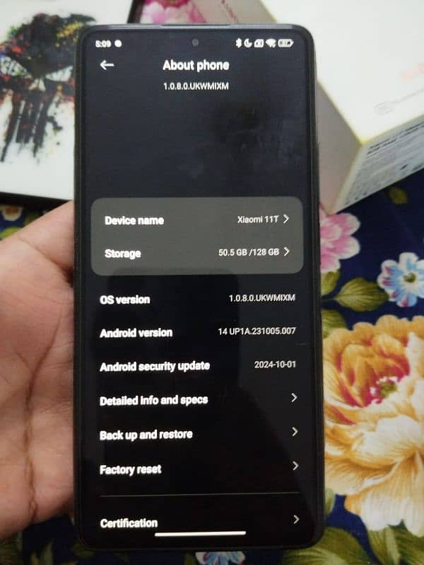 Xiaomi mi 11t 8+8 128 gb 1