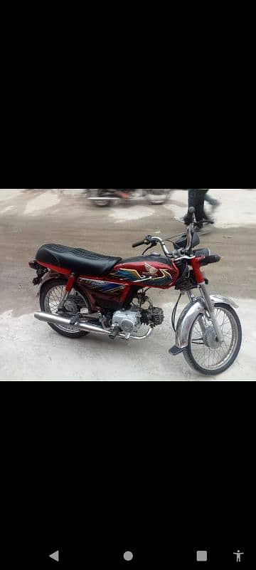 Red honda bike for sale 0