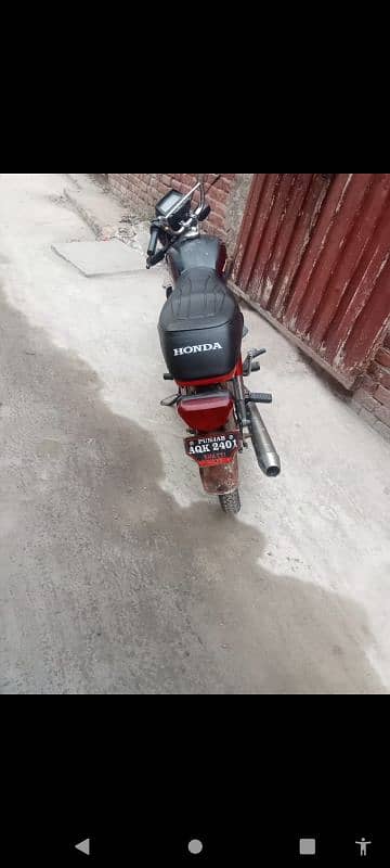 Red honda bike for sale 3