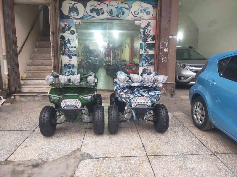 150cc Audi Stylish Atv Quad 4 Wheels Bikes Delivery In All Pakistan 2