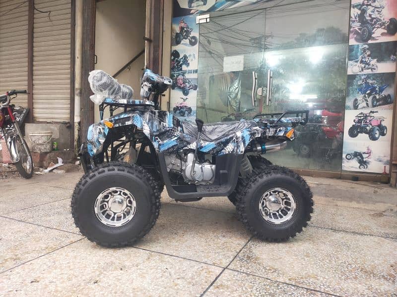 150cc Audi Stylish Atv Quad 4 Wheels Bikes Delivery In All Pakistan 4