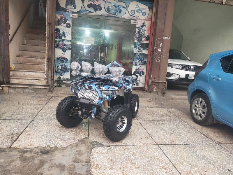 150cc Audi Stylish Atv Quad 4 Wheels Bikes Delivery In All Pakistan 6