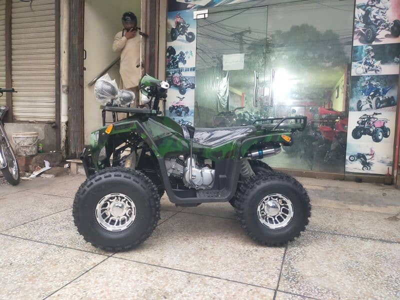 150cc Audi Stylish Atv Quad 4 Wheels Bikes Delivery In All Pakistan 7