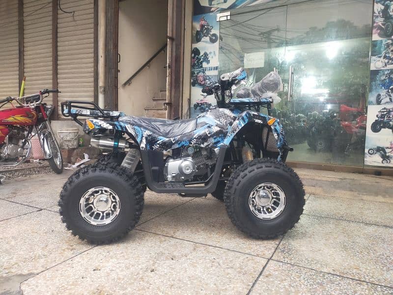 150cc Audi Stylish Atv Quad 4 Wheels Bikes Delivery In All Pakistan 9