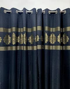 1 PC Jacquard Top Border Curtains