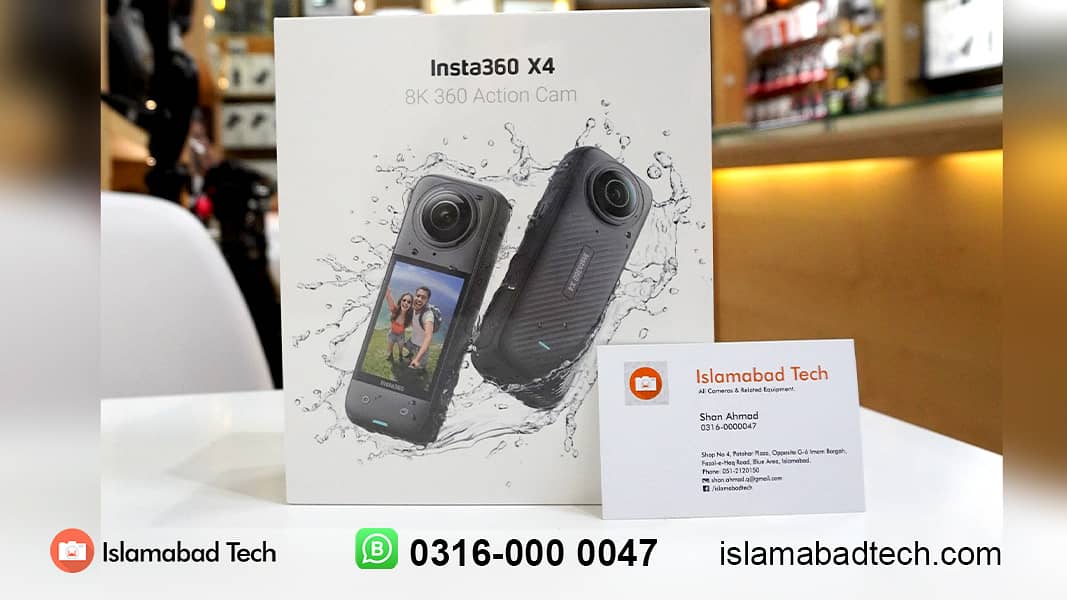 Insta360 X4 8k Camera Price in Pakistan 0