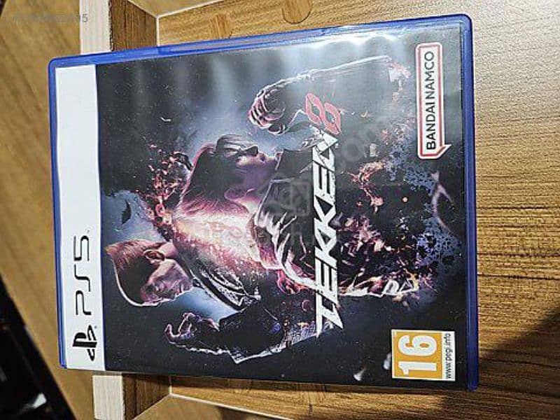 Tekken 8 / PS5 cd Tekken 8 used 10 by 10 / Ps5 cd Tekken 8 0