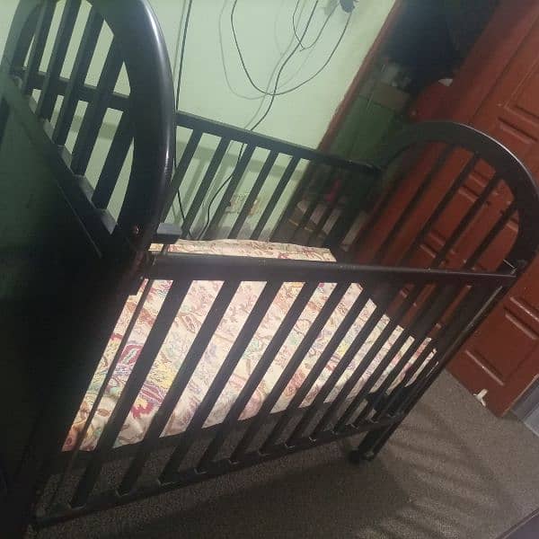 Wooden Baby Cot 0