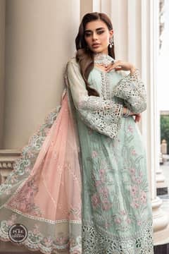 MARIA. B. CHIFFON 2PCS SHIRT DUPATTA