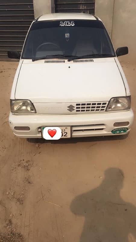 Suzuki Mehran VXR 2013 0