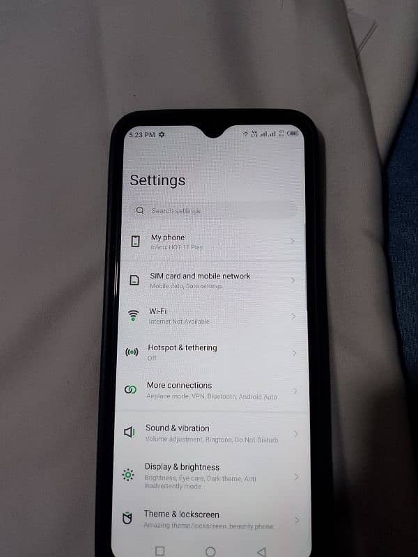 Infinix Hot 11 play for sale 4/128 3