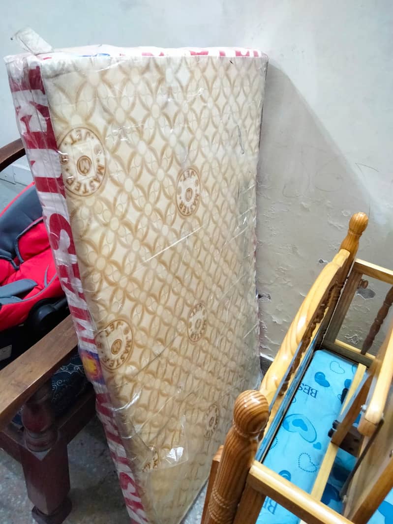 Baby Cot for sale with mattress with baby swing 1