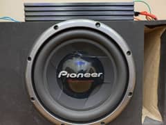 Pioneer Subwoofer Car Audio System