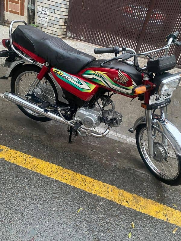 honda cd 70 only serious buyer contact me. timings 3pm till 11:30pm 0