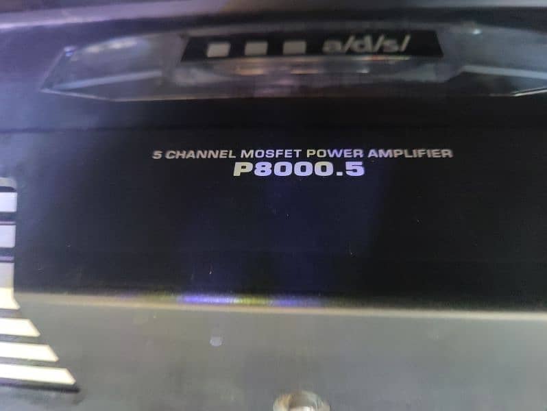 5 channel amplifier with woofer 2