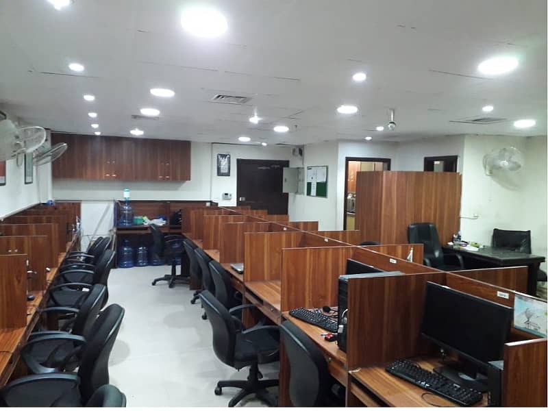 Fully Furnished Area 850 Square Feet Office Available For Rent Real Pictures In Main Boulevard Road Gulberg 3 Lahore 2