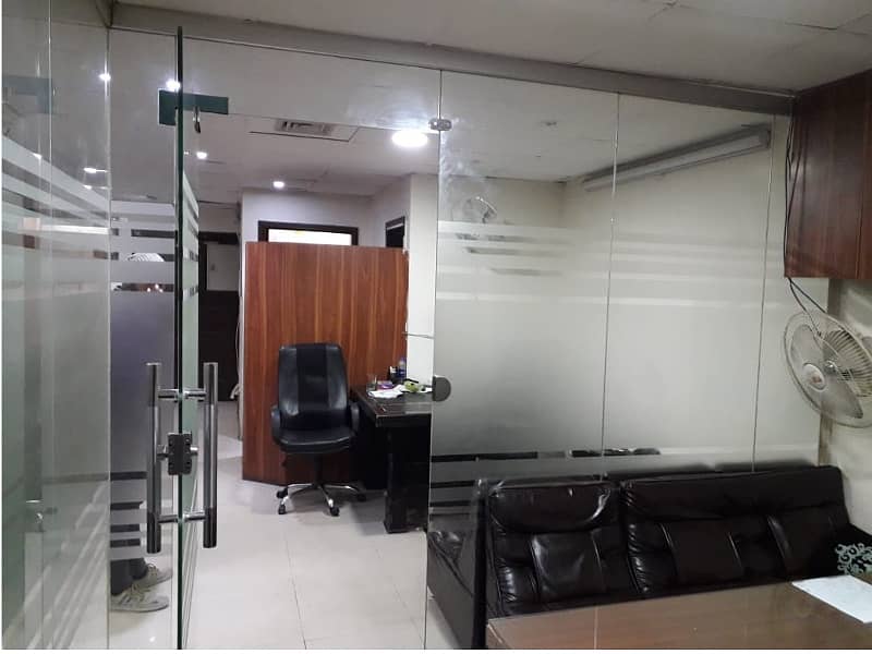 Fully Furnished Area 850 Square Feet Office Available For Rent Real Pictures In Main Boulevard Road Gulberg 3 Lahore 3