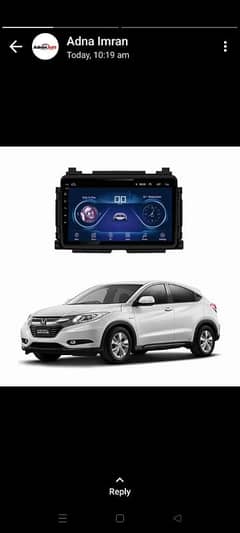 Honda vezel android panal