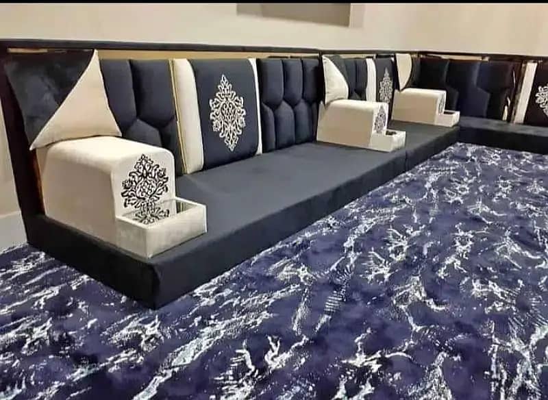 Arabic Majlis Sofa - Customised Arabic Style Sofa - Best Rates 10