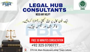 Tax Consultant, Sales Tax, FBR, Tax Filer, NTN, Income Tax Return,SECP