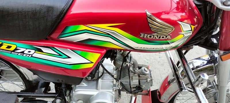 Honda CD 70 Islamabad number 2