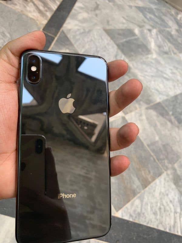 Iphone Xs Max 64 GB Dual Sim PTA Approved Waterpack 8