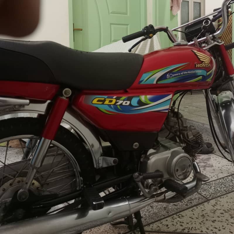 Honda CD 70 2018 model 4