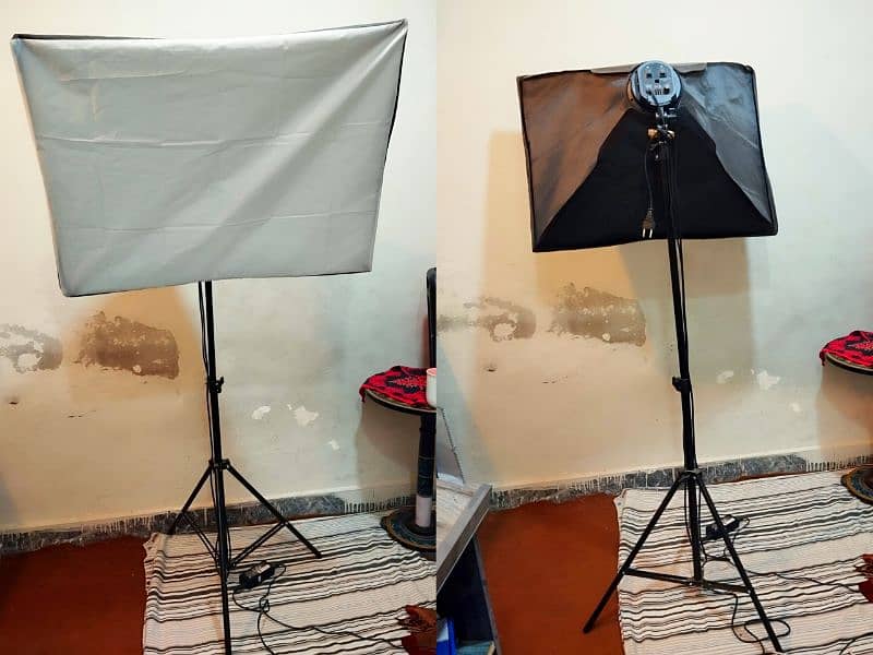 Set Of 2 | Godox Soft Box Light | Stand Lights 2