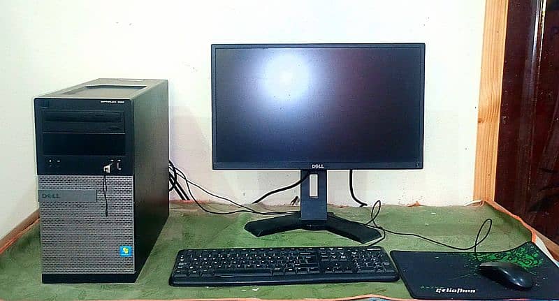 Core i5 2nd Gen Desktop | 8GB RAM, 512GB HDD + 128GB SSD | Full Set 0