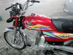 Honda CD 70 register 2021