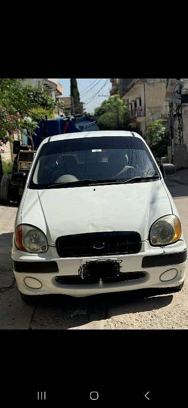 Hyundai Santro 2003 family used car perfect condition 0