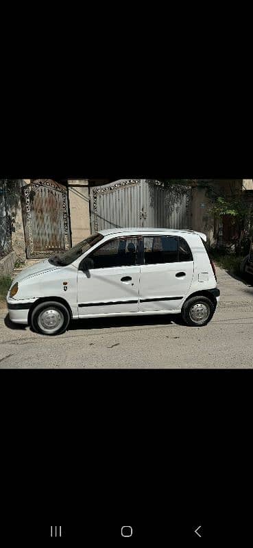 Hyundai Santro 2003 family used car perfect condition 5